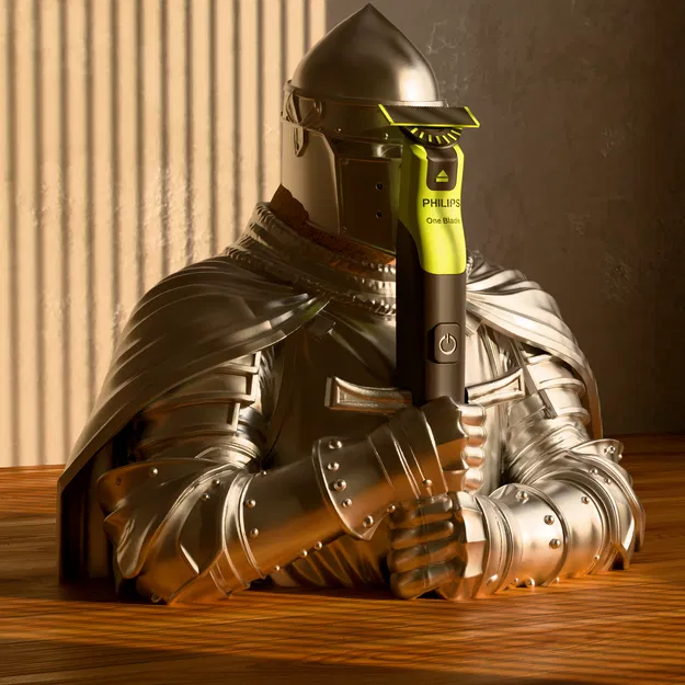 Philips OneBlade Knight – Hiệp sĩ đỡ máy cạo - Image 1