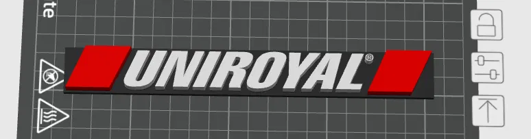 Logo UniRoyal cho văn phòng \ xưởng - Image 1