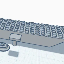 Toa tàu tương thích LEGO 30 studs, double bogie (bogey)