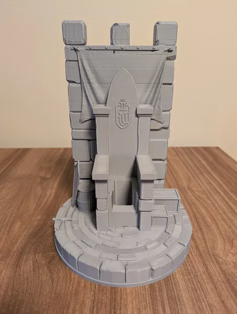 KCD Philips OneBlade Stone Throne Holder – Đế ngai đá phong cách trung cổ - Image 5