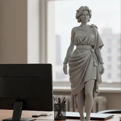 Cô gái mặc toga La Mã