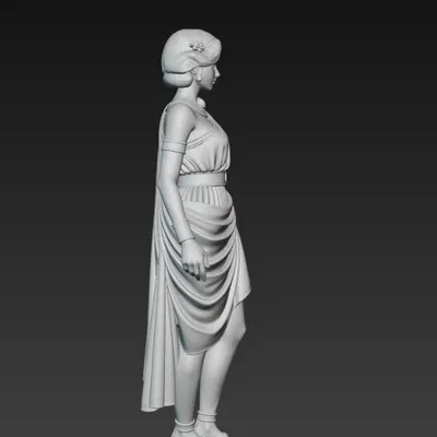 Cô gái mặc toga La Mã