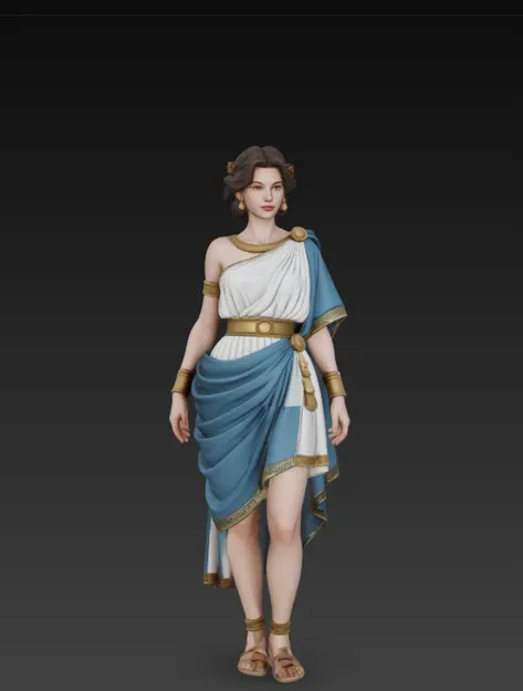 Cô gái mặc toga La Mã - Image 3