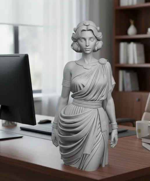 Quý bà quý tộc trong toga La Mã - Image 1