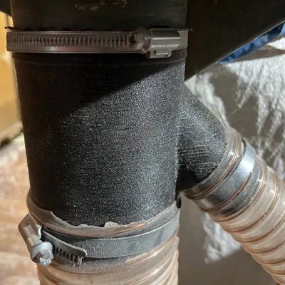 Đầu chia Y cho dust collector (TPU + PLA) double layer