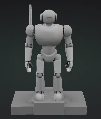 Robot trên bục trưng bày - Image 1