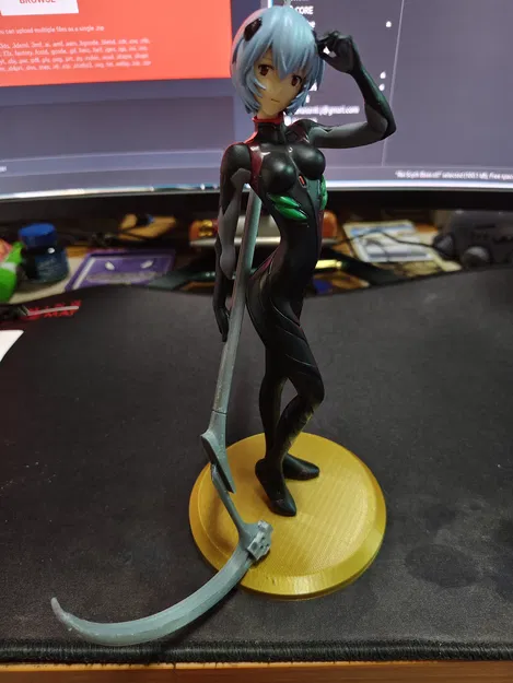 Phụ tùng cho Sega Evangelion Rei Ayanami Black Plug Suit Scythe - Image 2