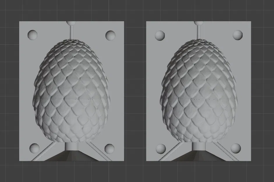 Khuôn trứng rồng làm xà phòng/nến (Dragon egg mold soap/candlle) - Image 3