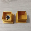 Nắp bịt ống vuông 30x30 (30x30 Square Tube end Cap) - Thumbnail 2