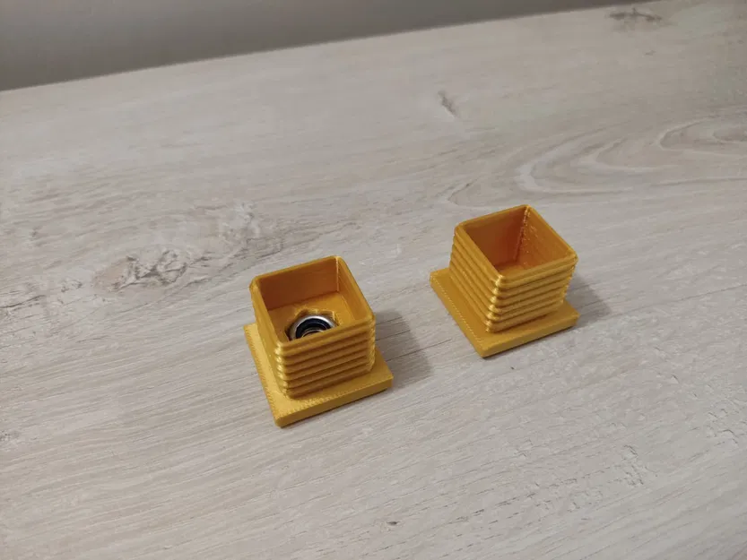Nắp bịt ống vuông 30x30 (30x30 Square Tube end Cap) - Image 3