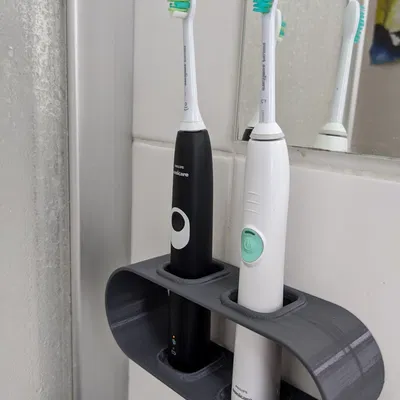 Giá treo bàn chải đánh răng điện