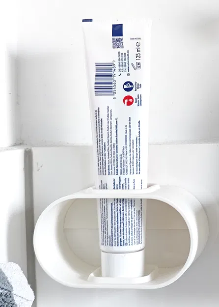 Kệ kem đánh răng V2 (remix từ kệ bàn chải điện) - backplate tháo rời - Image 1