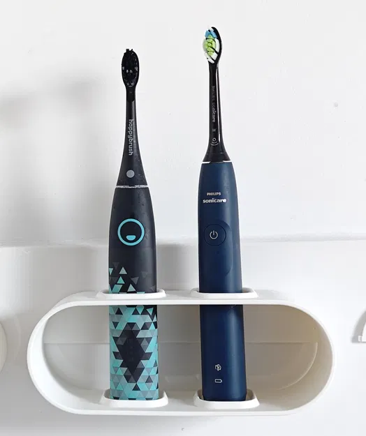 Giá treo bàn chải điện V2 (Phillips SoniCare/happybrush) - backplate tháo rời - Image 1