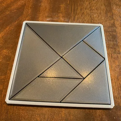 Khay Tangram (tangram plate)