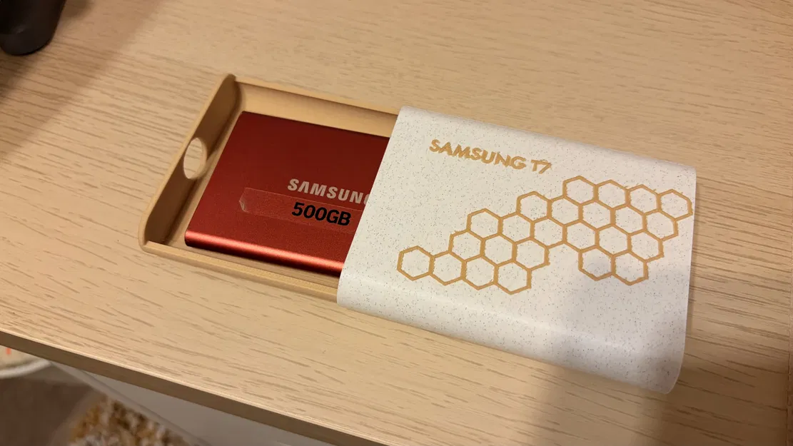 Ốp bảo vệ SSD Samsung T7 (Samsung T7 SSD Case) - Image 2
