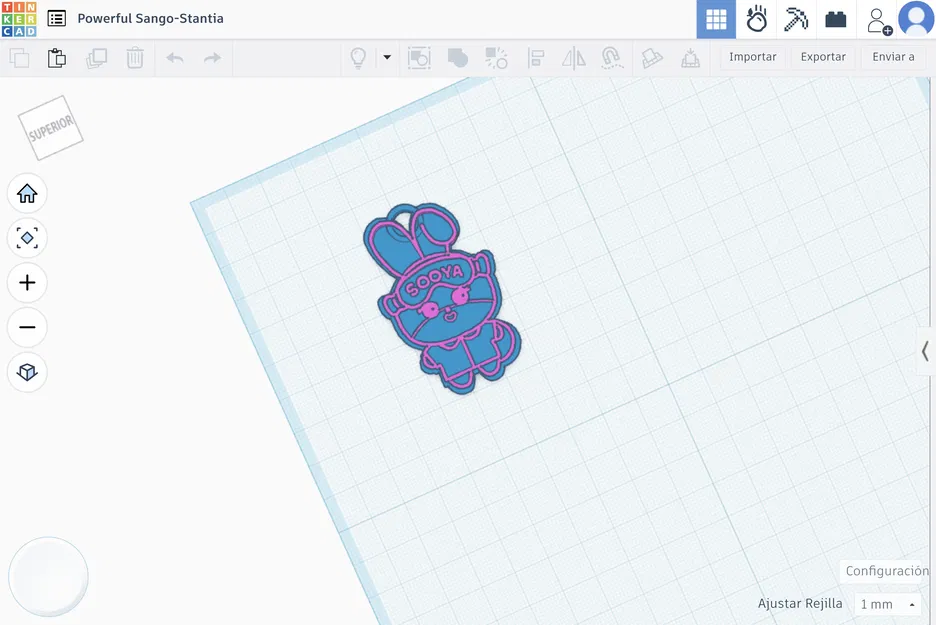 Móc khóa thú bông Jisoo - Image 2