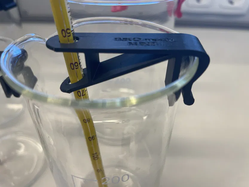 Kẹp giữ nhiệt kế cho beaker (Beaker Thermometer Holder) - Image 3