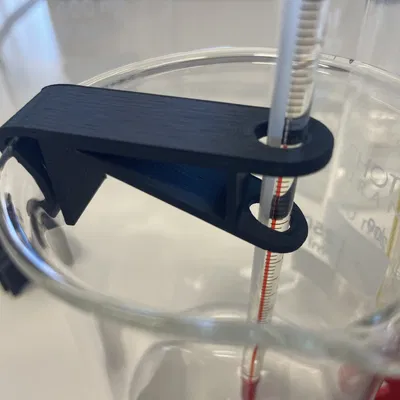 Kẹp giữ nhiệt kế cho beaker (Beaker Thermometer Holder)