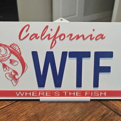 "Where's the Fish" - California
