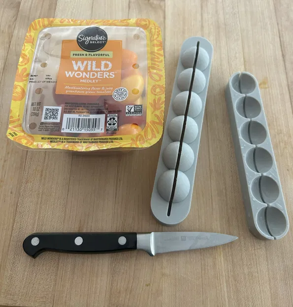 Dụng cụ cắt lát cà chua bi (Cherry Tomato Slicing tool) - Image 3