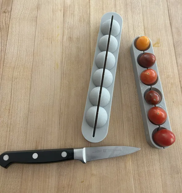 Dụng cụ cắt lát cà chua bi (Cherry Tomato Slicing tool) - Image 4