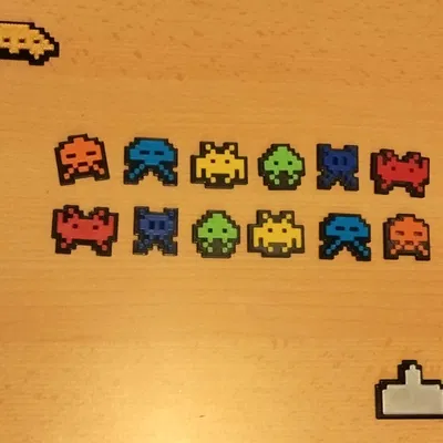 Magnet Space Invaders
