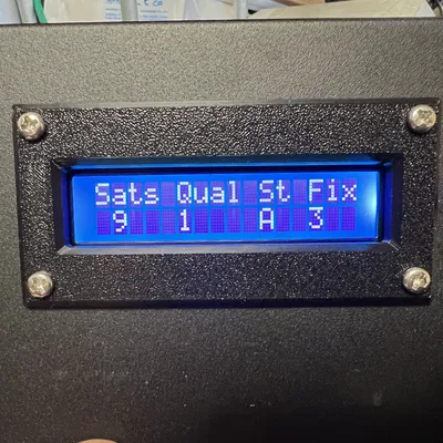 Bezel mặt trước cho module LCD 16x2