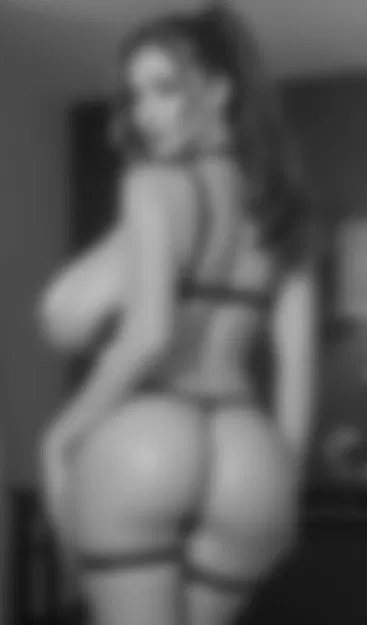 Sexy-Plate-01 – Plate 2D đơn sắc MILF lingerie - Image 1