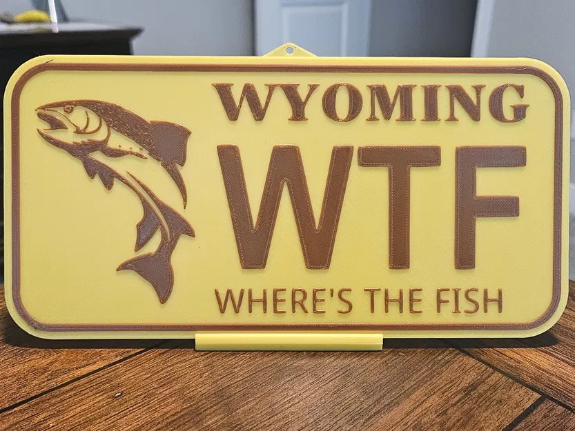 "Where's the Fish" - Wyoming - Image 1