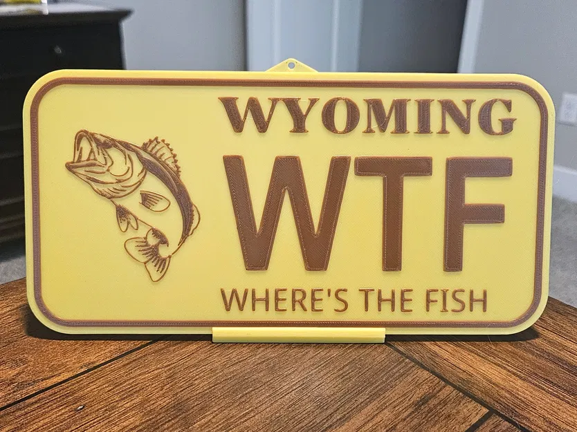 "Where's the Fish" - Wyoming - Image 2