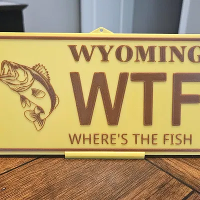 "Where's the Fish" - Wyoming