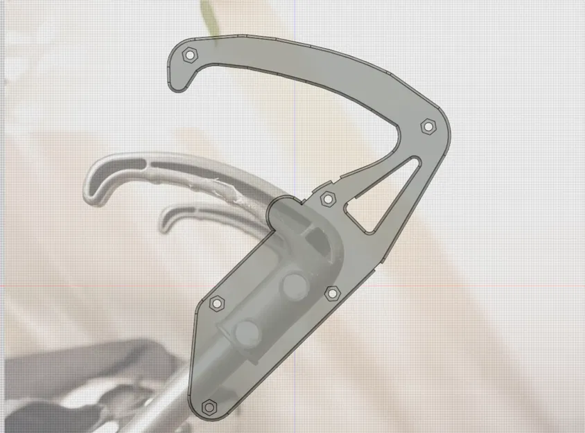 Miếng Nối Tăng Chiều Cao Tay Đẩy Buggy/Stroller (Babyone, Bebeconfort, Fillikid...) - Image 5