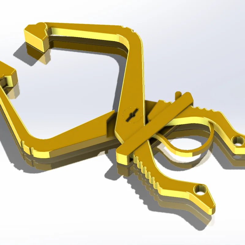 Kẹp lò xo cầm tay Bar3de (Bar3de Hand Spring Clamp)
