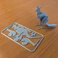 Skippy the Kangaroo Kit Card – Card kangaroo lắp ráp - Thumbnail 1