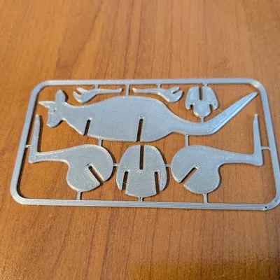 Skippy the Kangaroo Kit Card – Card kangaroo lắp ráp