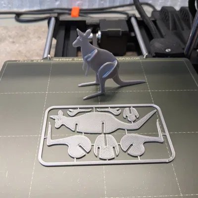 Skippy the Kangaroo Kit Card – Card kangaroo lắp ráp