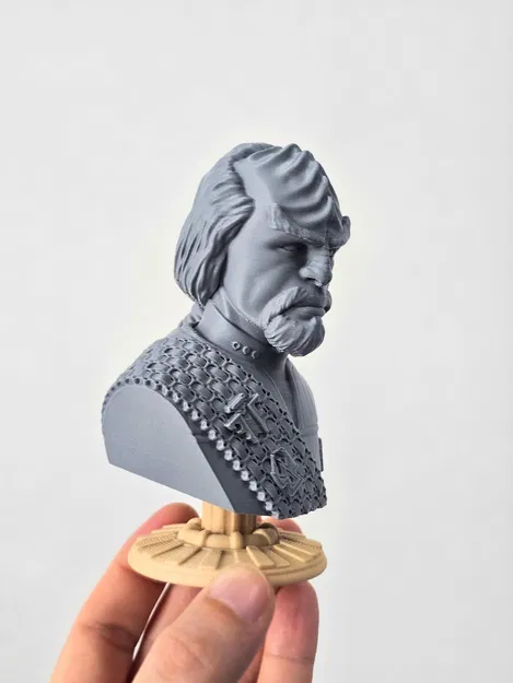 Tượng bán thân Worf (Worf bust) - Image 5