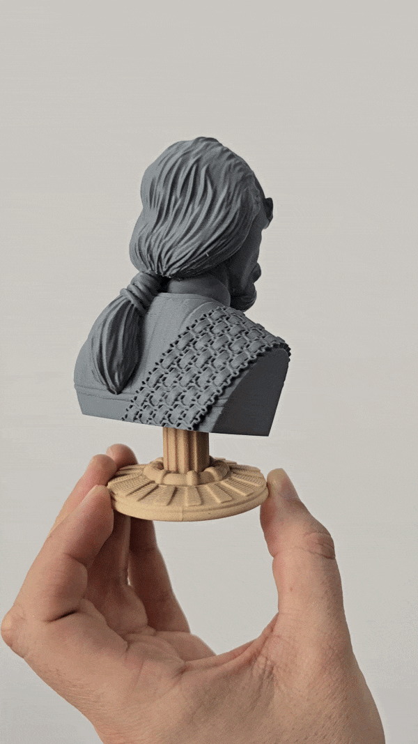 Tượng bán thân Worf (Worf bust) - Thumbnail 7