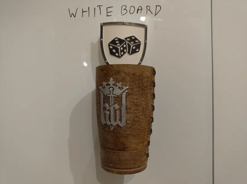 Ly xúc xắc KCD làm holder cho Philips OneBlade (gắn IKEA TISKEN/SKÅDIS) - Image 2