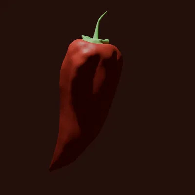 Jalapeno – mẫu 3D