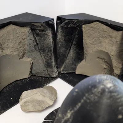 Khuôn Chậu Hình Học Hiện Đại – Thiết Kế 3 Mảnh In Không Cần Support