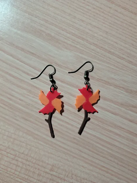 Bông tai Chong chóng Kolog/Korok (Korok Pinwheel earrings) - Image 2