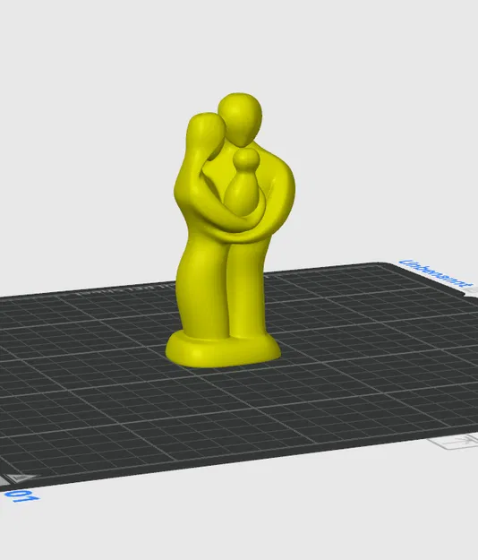 Mô hình gia đình: mẹ, ba và một bé - Image 3