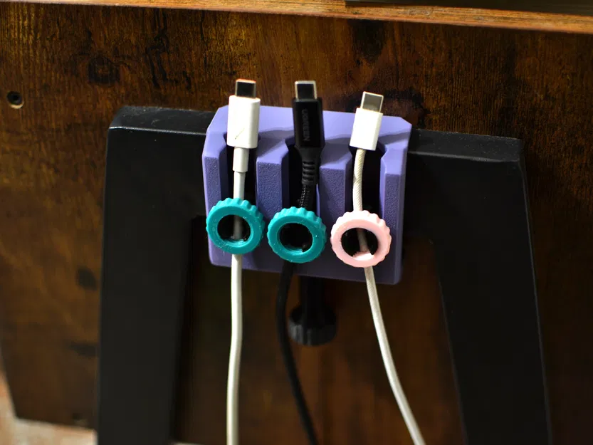 CableDock C System – Kẹp giữ cáp để bàn dạng modular với C-clamp - Image 10