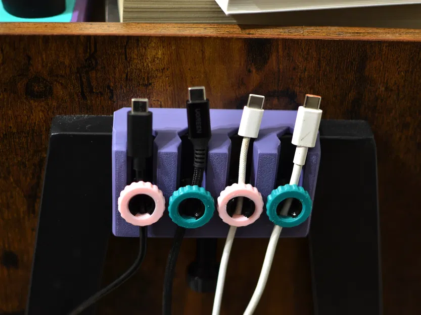 CableDock C System – Kẹp giữ cáp để bàn dạng modular với C-clamp - Image 11