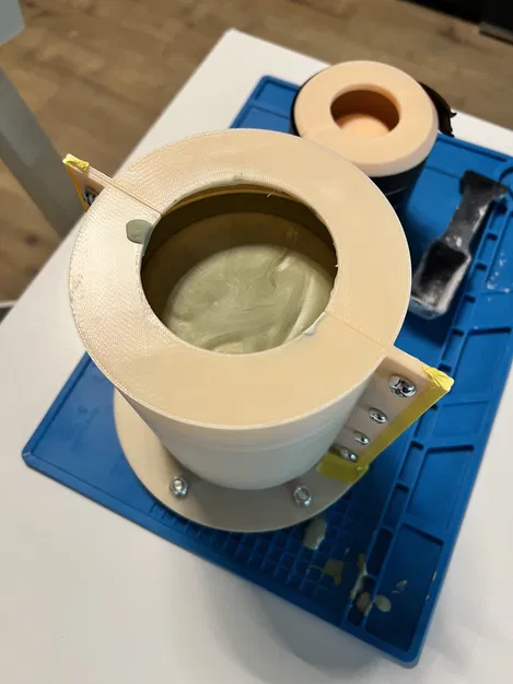 #003 Khuôn đúc chậu cây/đựng dụng cụ (Polimer Casting) - Image 3