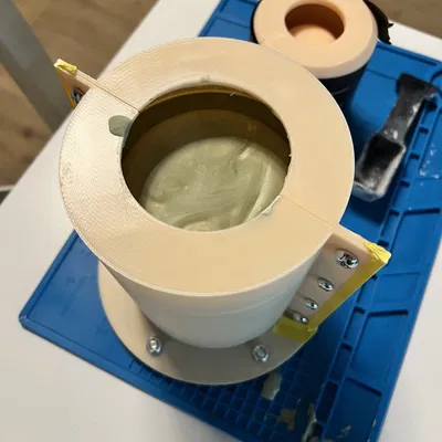 #003 Khuôn đúc chậu cây/đựng dụng cụ (Polimer Casting)