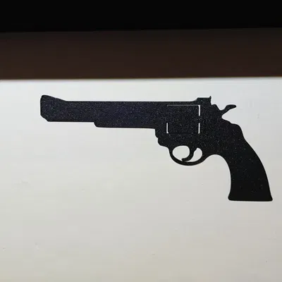 Shadow Revolver – Trang trí tường bóng đổ 3D tối giản