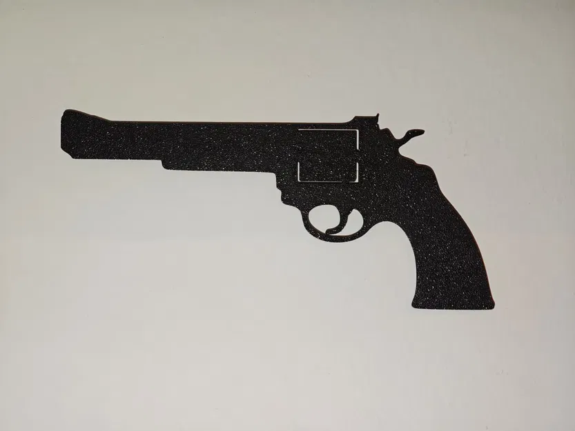 Shadow Revolver – Trang trí tường bóng đổ 3D tối giản - Image 5