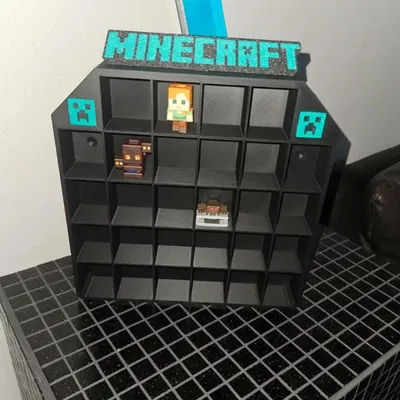 Kệ Đựng Kinder Joy Lấy Cảm Hứng Minecraft – Display In 3D